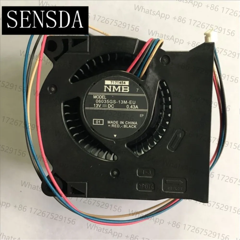 for CB-S05E/X41/S41/U42 Projector Blower Cooling Fan NMB 06035GS-13M-EU DC13V 0.43A