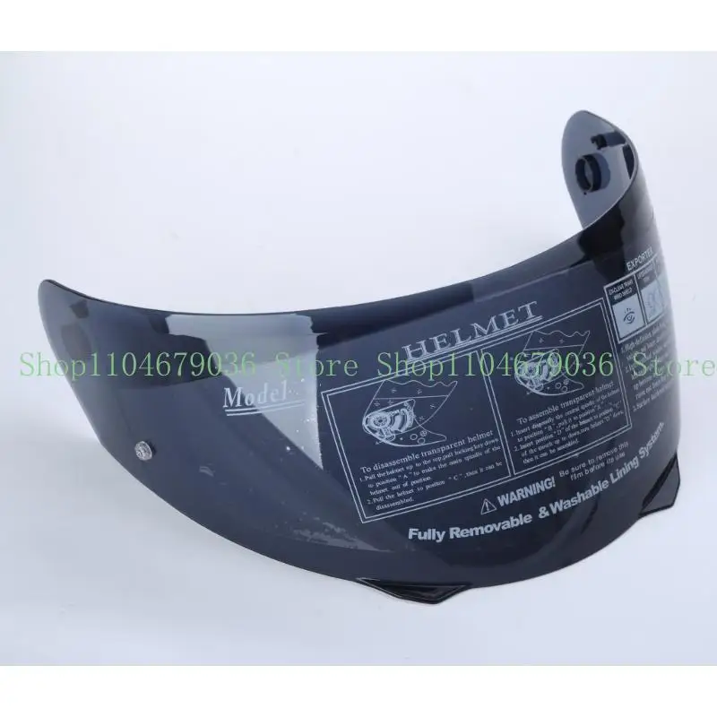 

652F Professional Helmet Visor Film Anti-fog Face Shield Colorful Motorcycles Helmet Visor PC-materisl fit for HJ-33 i90