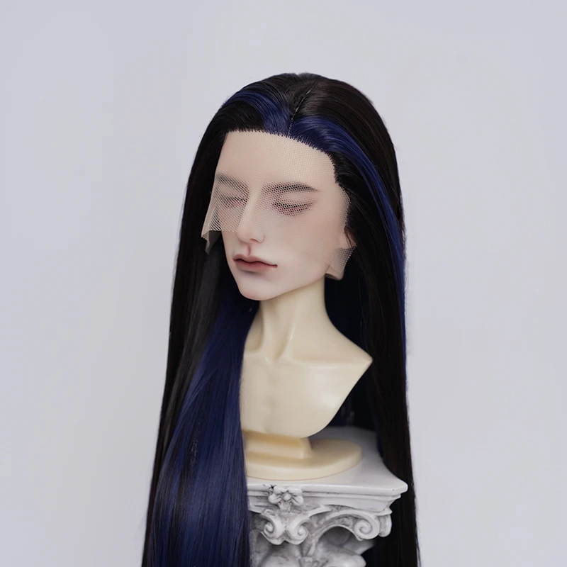 BJD doll wig suitable for 1/3 size cute doll beauty pointy wig three-pointed soft silk BJD doll wig 1/3 doll accessories