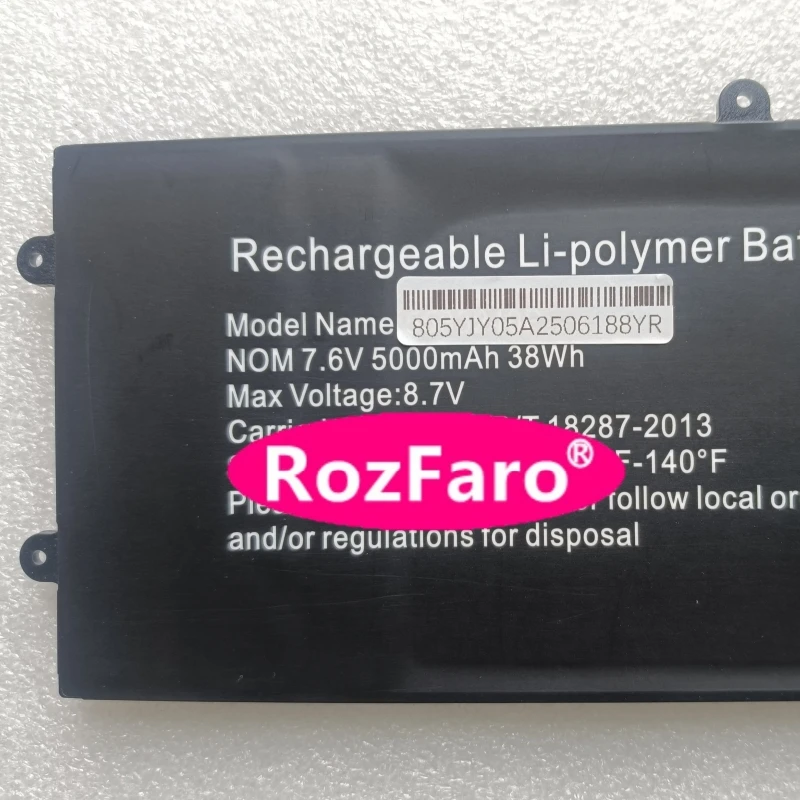 RozFaro NK15U57 NEO 15U82 NK15U82 5080270P 5000mAh بطارية الكمبيوتر المحمول ل EXO الذكية XL4 XL4-W56 XL4-W58 XL4-W59 XL4-F3145 XL4-H3548 #2