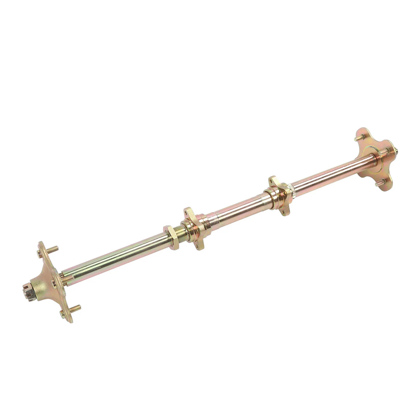 850mm Go Kart Rear Live Axle Kit for 50cc 70cc 90cc Atv Quads - With Brake Assembly, Chain & ATV Rear Axle Assembly