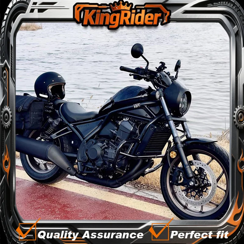Fit For Honda Rebel CMX1100 2021 2022 2023 2024 Motorcycle Engine Guard Crash Bars Frame Protection Bumper CMX 1100 2021-2024