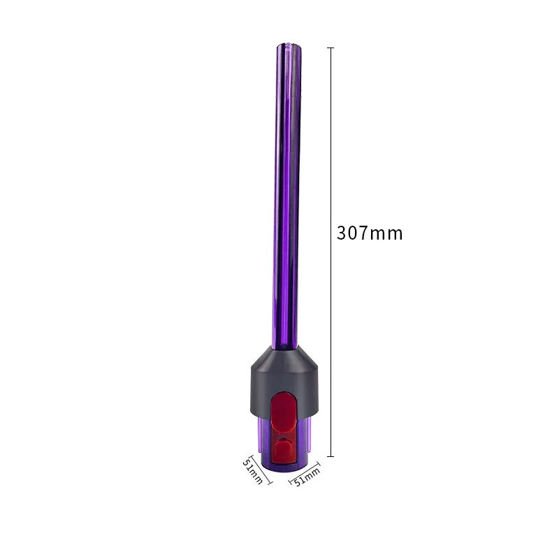 For Dyson Vacuum Cleaner Lighting Flat Suction Gap LED Narrow Slit Long Flat Mouth Suction Head V7/V8/V10/V12/V15 Accessories