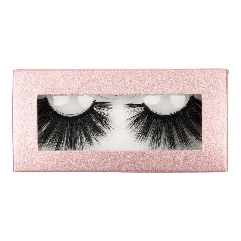 1 Pair 25mm Thick False Eyelashes 6d Handmade Exaggerated Imitation Mink Reusable Lashes Fake Eyelashes Makeup Tool