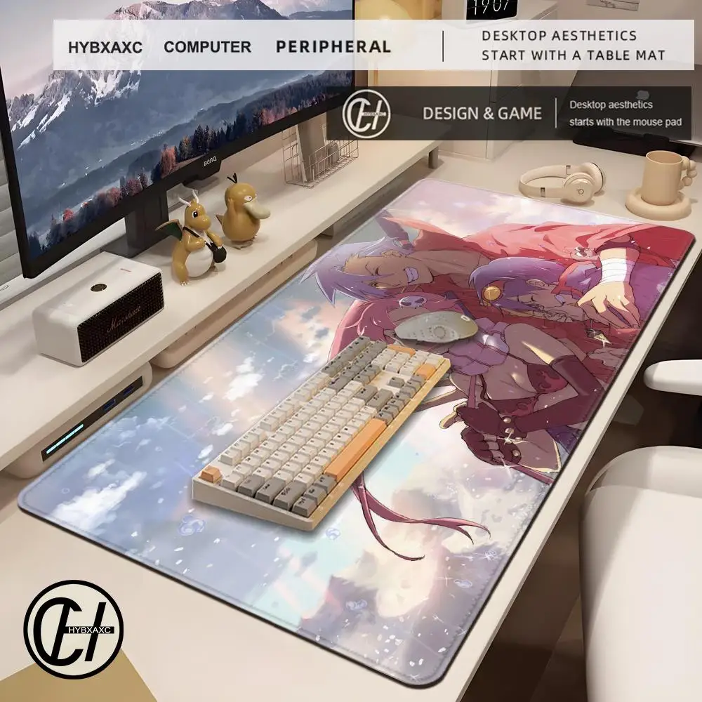 Gurren Lagann Mouse Pad Large Gaming Accessories Mouse Mat Keyboard Mat Desk Pad XXL Computer Mousepad PC Gamer Laptop Mausepad