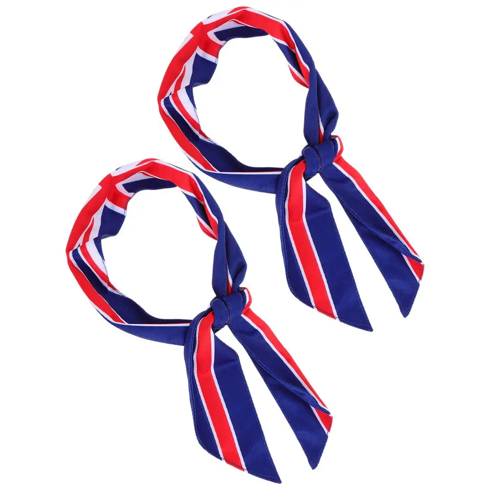 

2 Pcs Sweat Band Sports Bandana Fitness Headband Polyester Basketball Sweatband