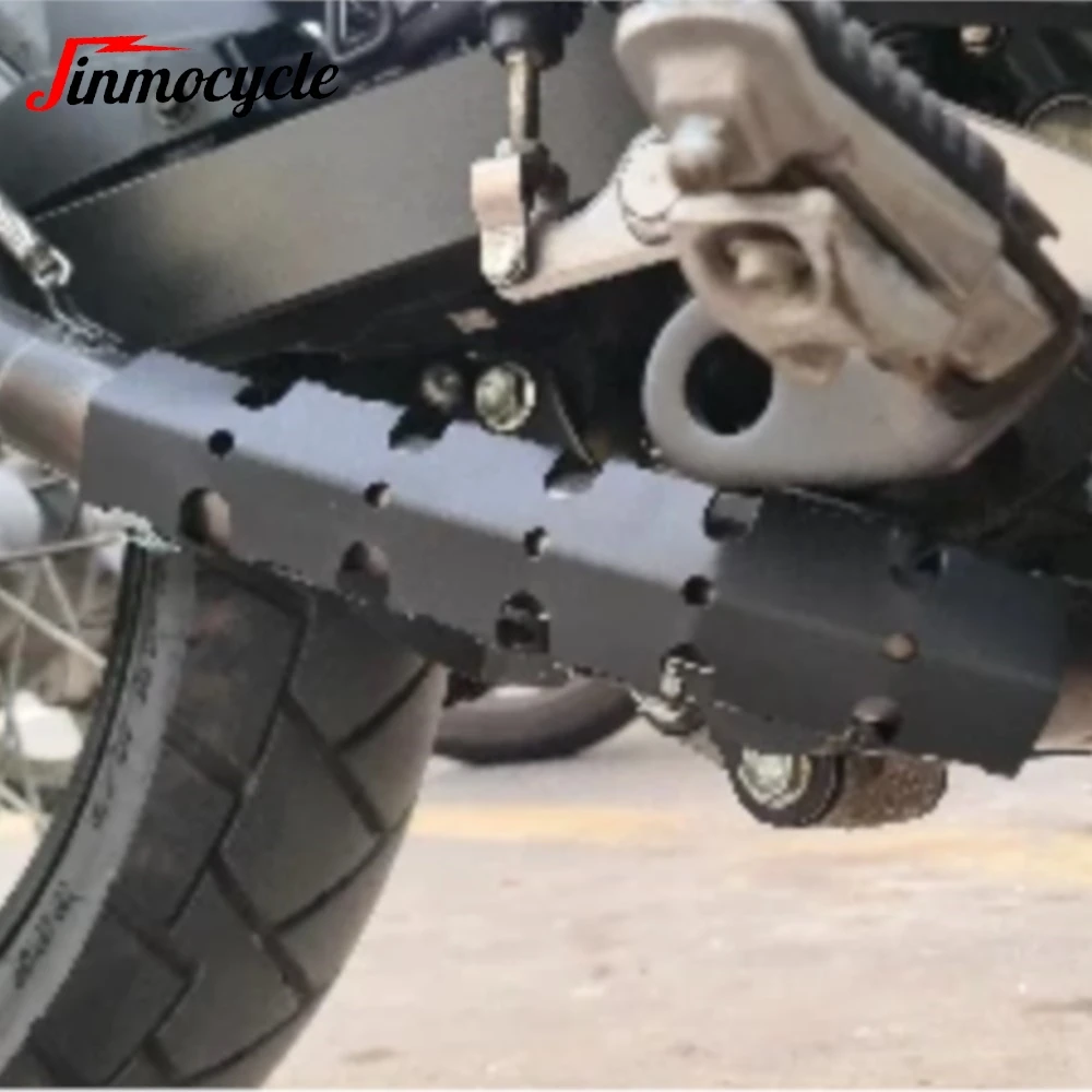 For BMW R1250GS S1000RR S1000R R nineT C400X  F750GS F800GS R1200GS Motorcycle Universal Exhaust Heat Shield Muffler Protector