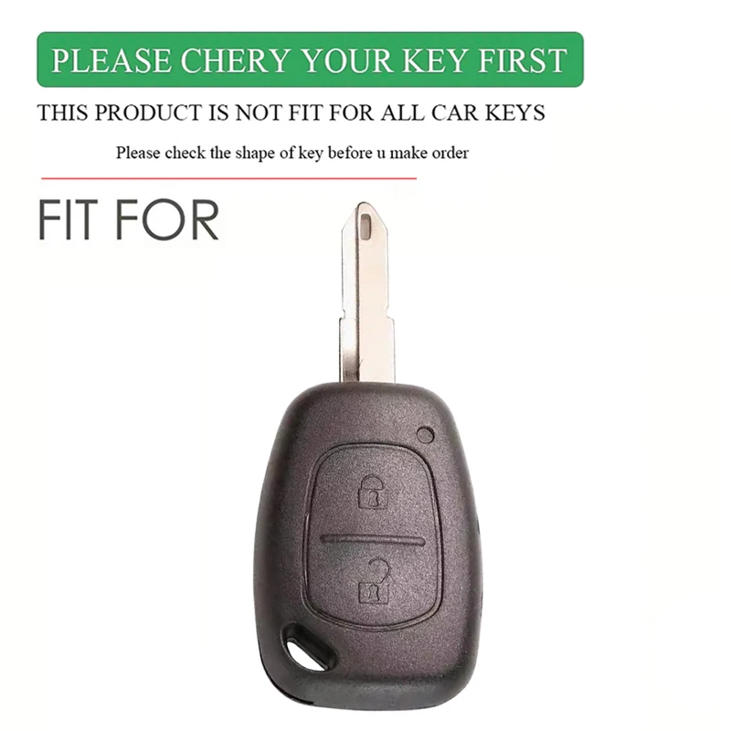 New Silicone Car Key Case For Vauxhall Opel Vivaro For Renault Movano Trafic Renault Kangoo For Nissan Interstar Primastar