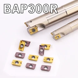 MZG BAP BAP300 BAP300R 10 12 14 16 mm CNC Right Angle Shoulder APMT1135 Carbide Insert End Mill Lathe Indexable Milling Cutter