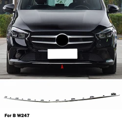 Front Bumper Chrome Trim Chromium Styling Spoiler Diffuser Accessories a2478854801 A 2478854801 For Mercedes Benz B Class W247