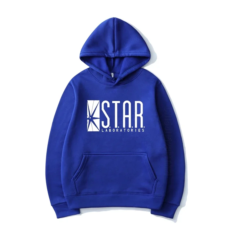 2025 Solid Color Star Labs Printed Hoodie Street Wear Men's and Women's Daily Casual Hoodie Spring Fashion Hip Hop Unsiex