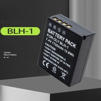 1720mAH BLH-1 BLH1 BLH 1 Rechargeable Camera Battery + USB Charger For Olympus E-M1 Mark II EM1-2 EM1 Mark BLH1 Camera Battery
