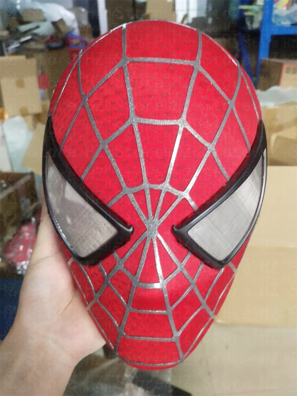 【スパイダーマン】新品 ブラックスパイダーマン 2Dマスク サムライミ版 スパイダーマン】新品 ブラックスパイダーマン 2Dマスク