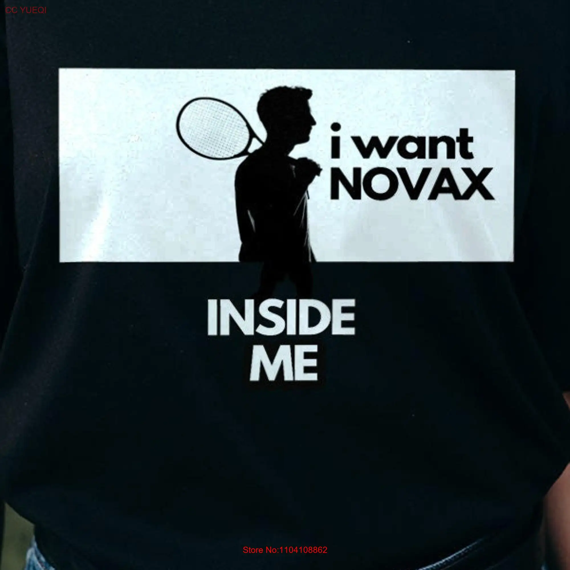 Novak Novax  T Shirt long or short sleeves