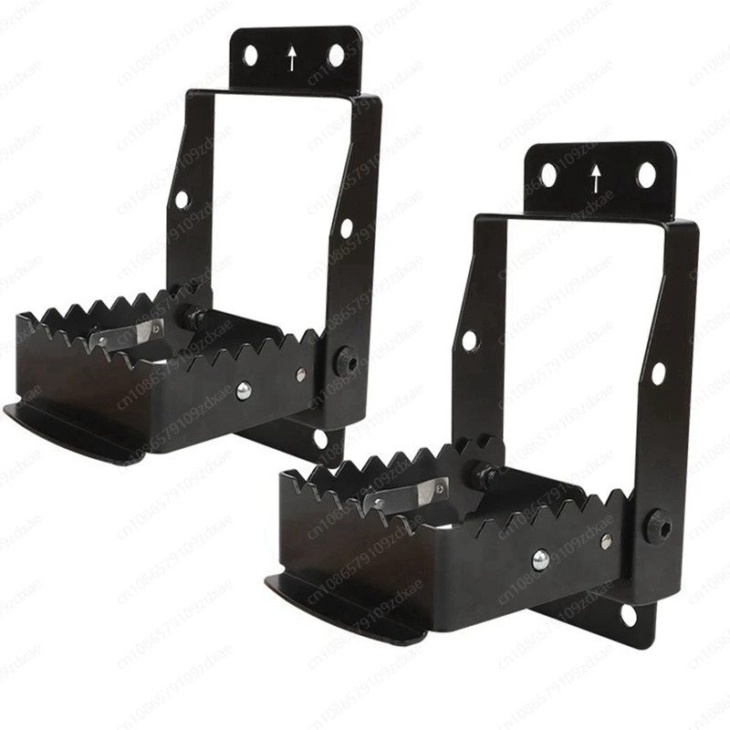 Universal ATV Foot Rest 4 Wheeler Foot Pegs Rear Passenger Anti-Slip Footrests