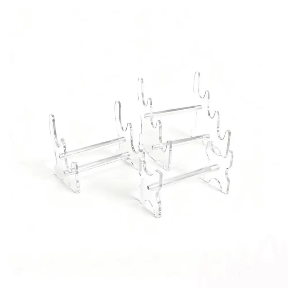 Acrylic Material Desktop Storage Rack Organizer Function Display Function Display Rack Universal Transparent Light Saber Bracket