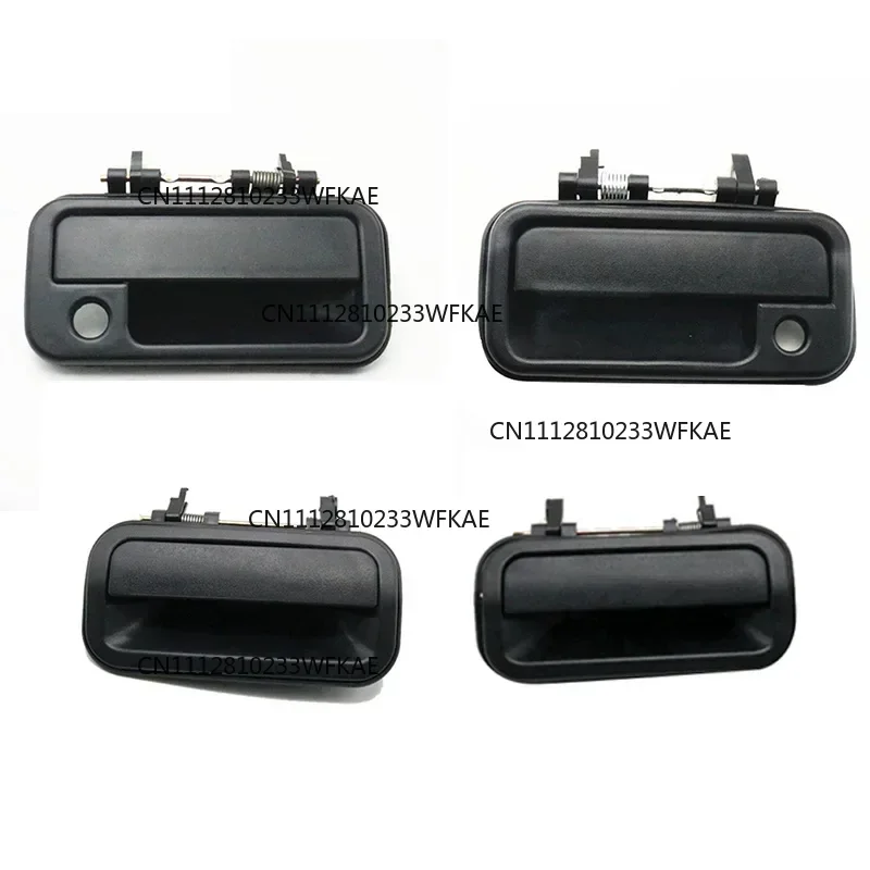 Car Black Exterior Door Handles Replacement For Isuzu Rodeo Pickup 1998 1999 2000 2001 2002 2003