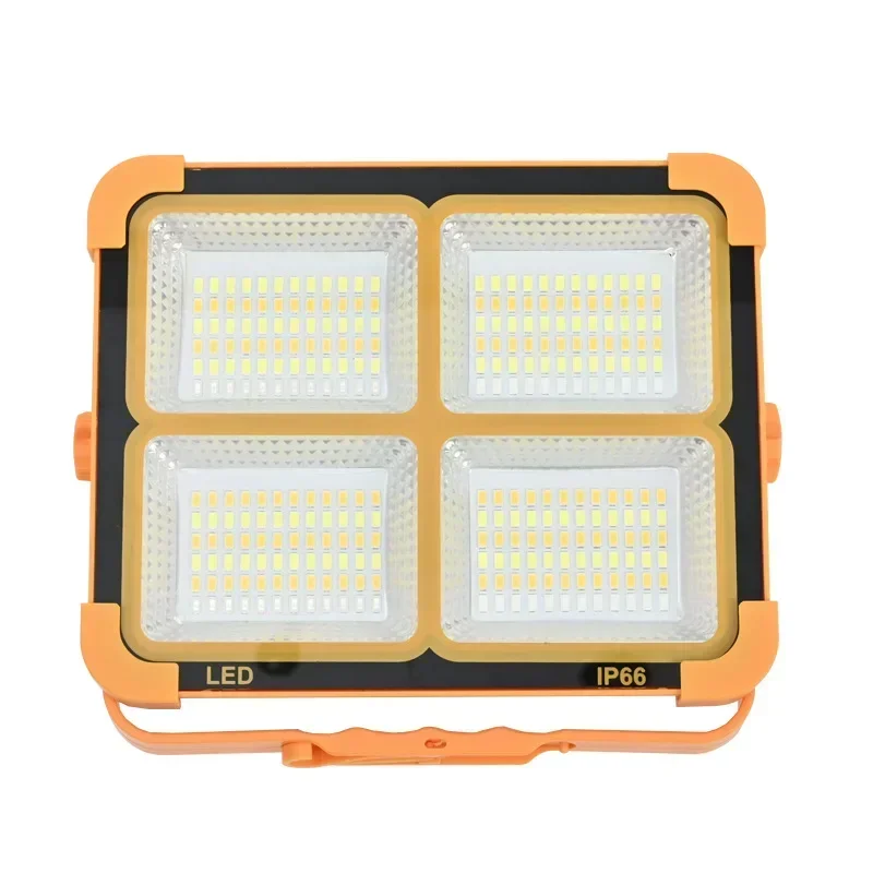 Solar powered portable lights,charging floodlights,outdoorcamping lights,portable ultra brighthousehold mobileemergency lighting