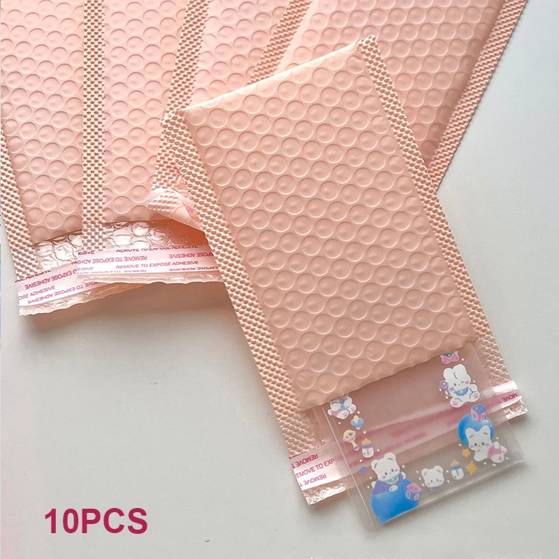 10pcs/Pack Bubble Bag Thicked Express Package Bag Self Adhesive Courier Shipping Mailers Sticker Holder