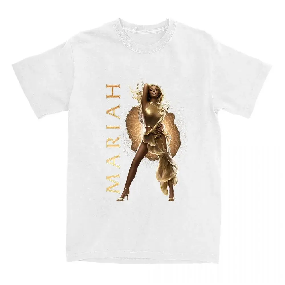 20th Anniversary Edition Mimi Black T-shirt Mariah Carey Liberate Mimi Album T-shirt 2025 Summer Men's Women'sCotton T-shirt