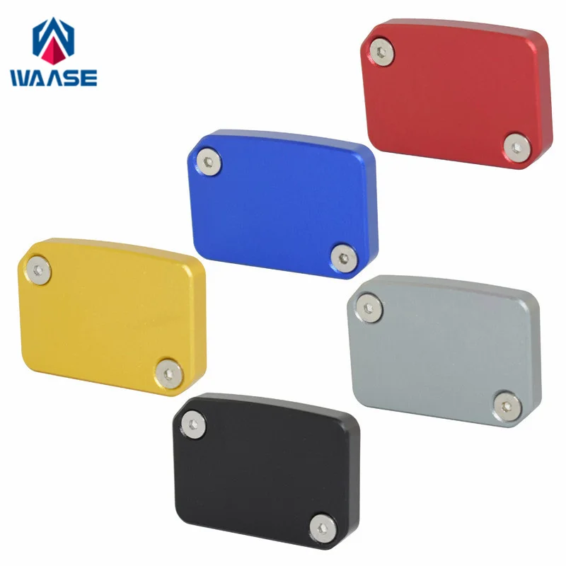 Waase-cubierta decorativa para depósito de combustible, tapa de depósito de líquido de frenos para Suzuki GSX-R, GSXR, GSXS, 125, 150, 2017, 2018, 2019, 2020