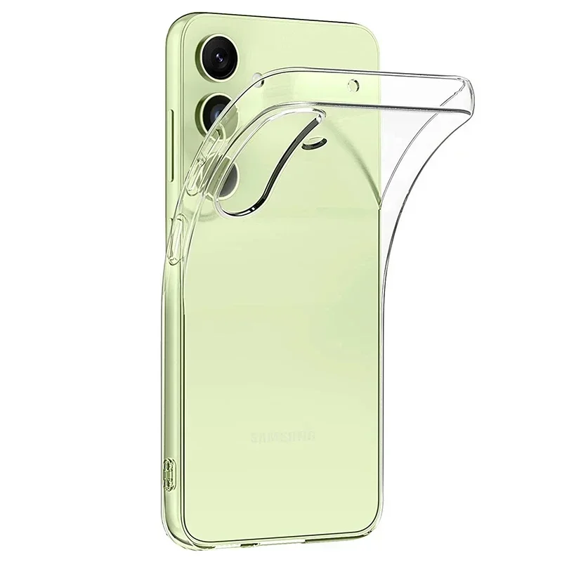 Transparent Silicone Phone Case for Samsung Galaxy A05 A05S A15 A25 SamsungA05S SamsungA25 4G 5G Soft Clear Back Cover Housing