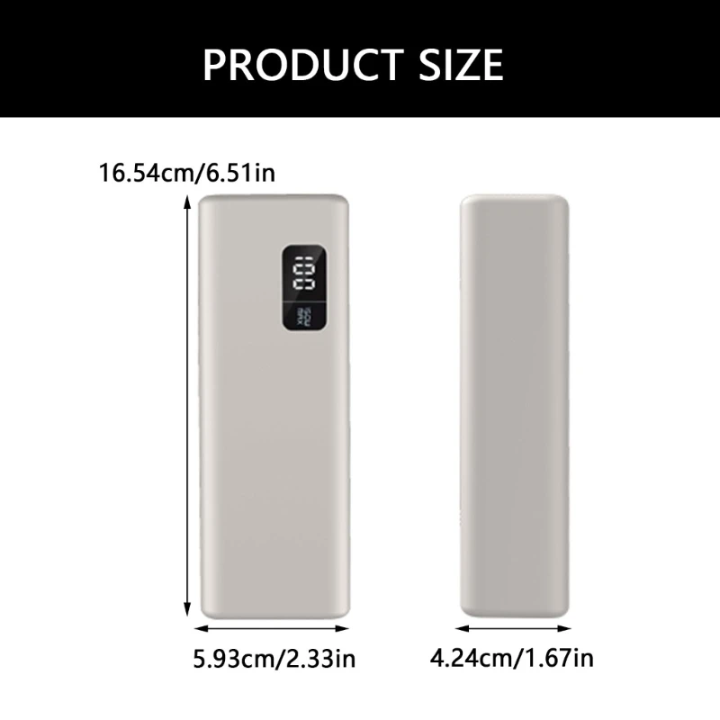 علبة السيليكون الناعمة لـ No.15 20000mah PB200P Resistant .066a