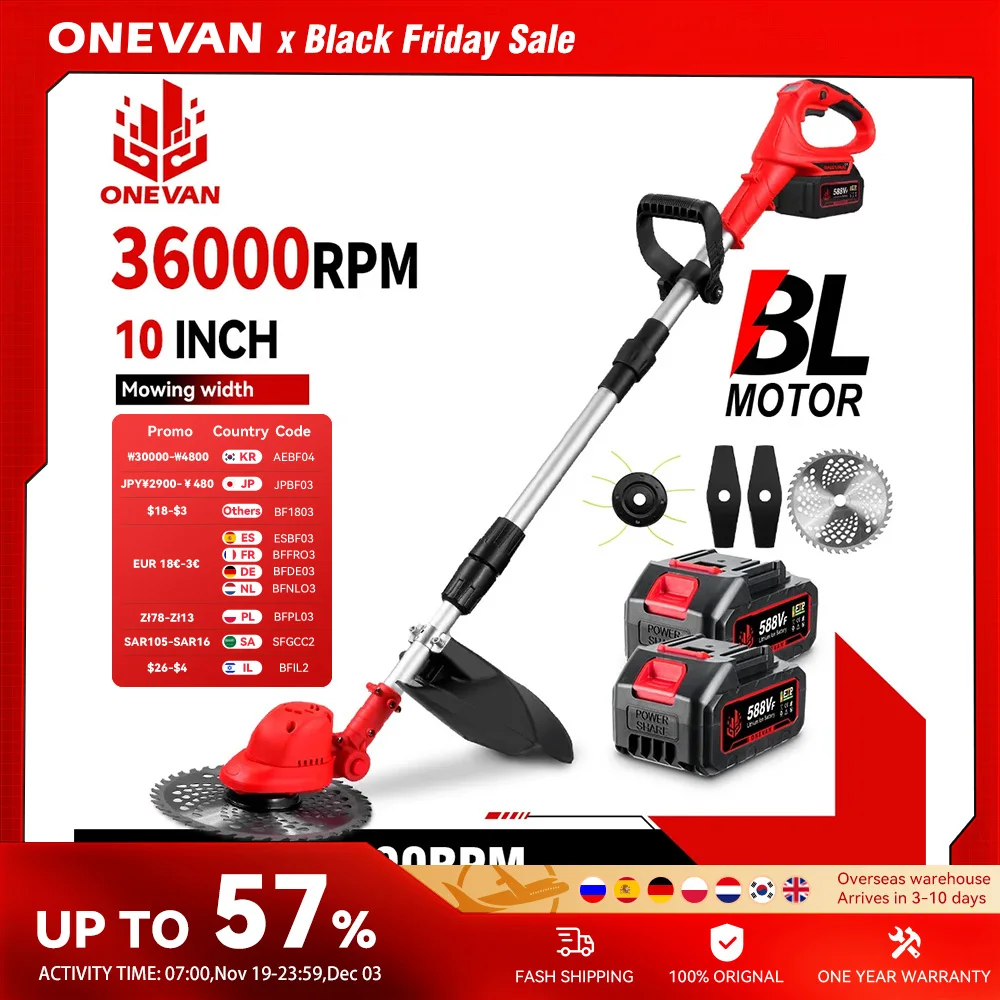 Рисунок 1 - ONEVAN 10-дюймовая бесщеточная