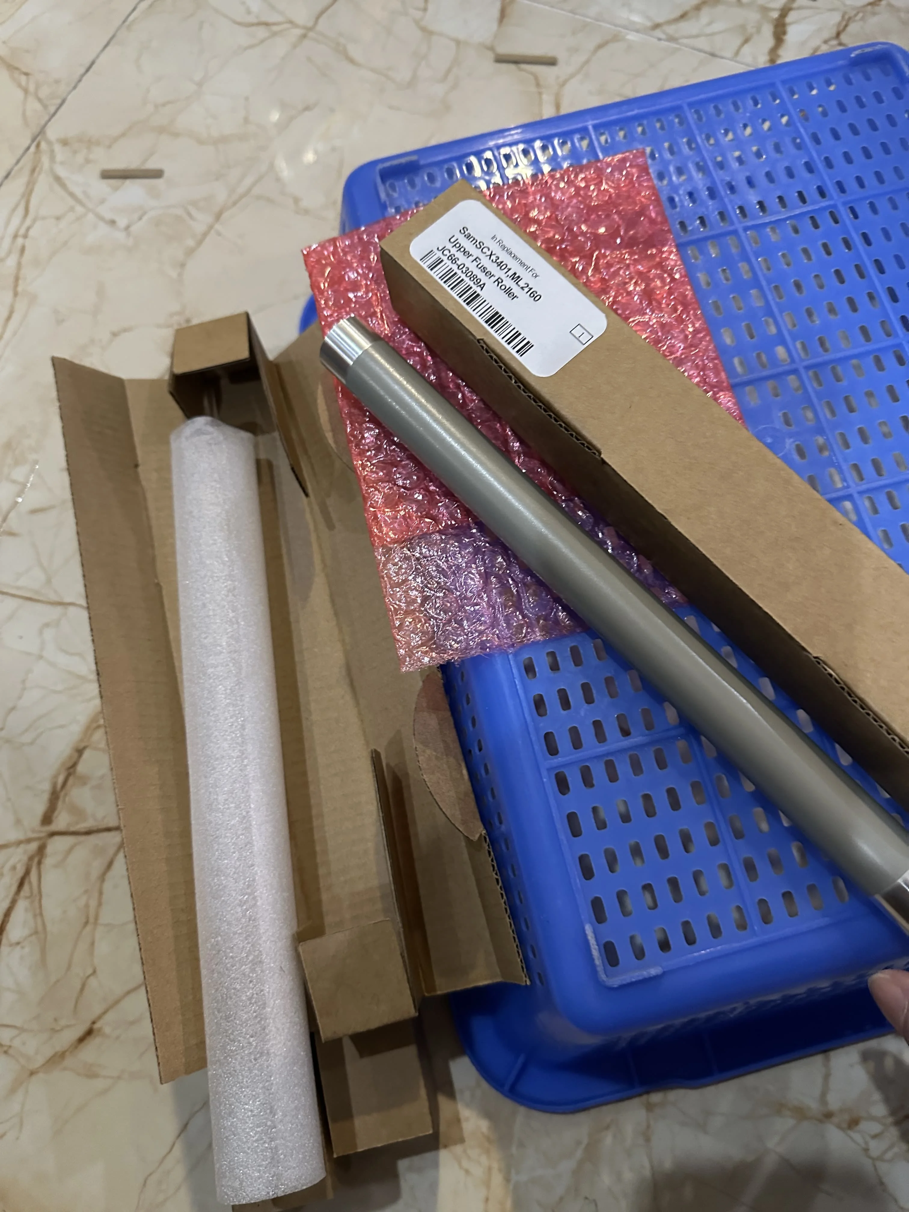 

JC66-01256B Верхний ролик фьюзера для Samsung ML 1910 1915 2510 2525 2540 2545 2580 2851 SCX 4600 4623 4626 4725 4824 4828