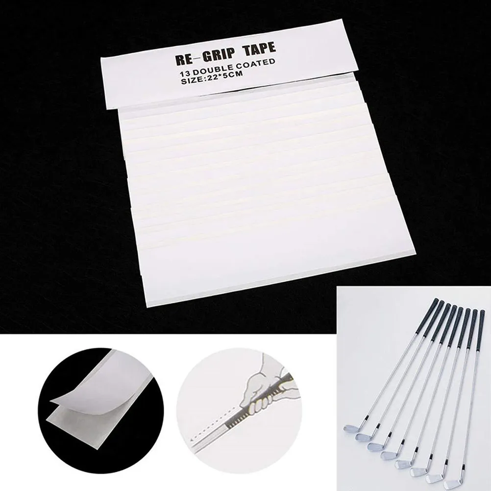 13 Pcs Hexagon Grip Decal Sticker Repair Kits Golfers Tape Construction Stickers