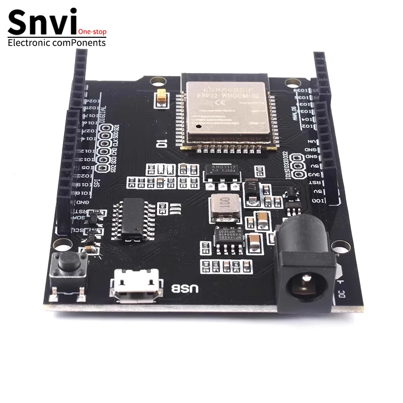 Snvi ESP32 For Wemos D1 Mini For Arduino UNO R3 D1 R32 WIFI Wireless Bluetooth Development Board CH340 4M Memory One