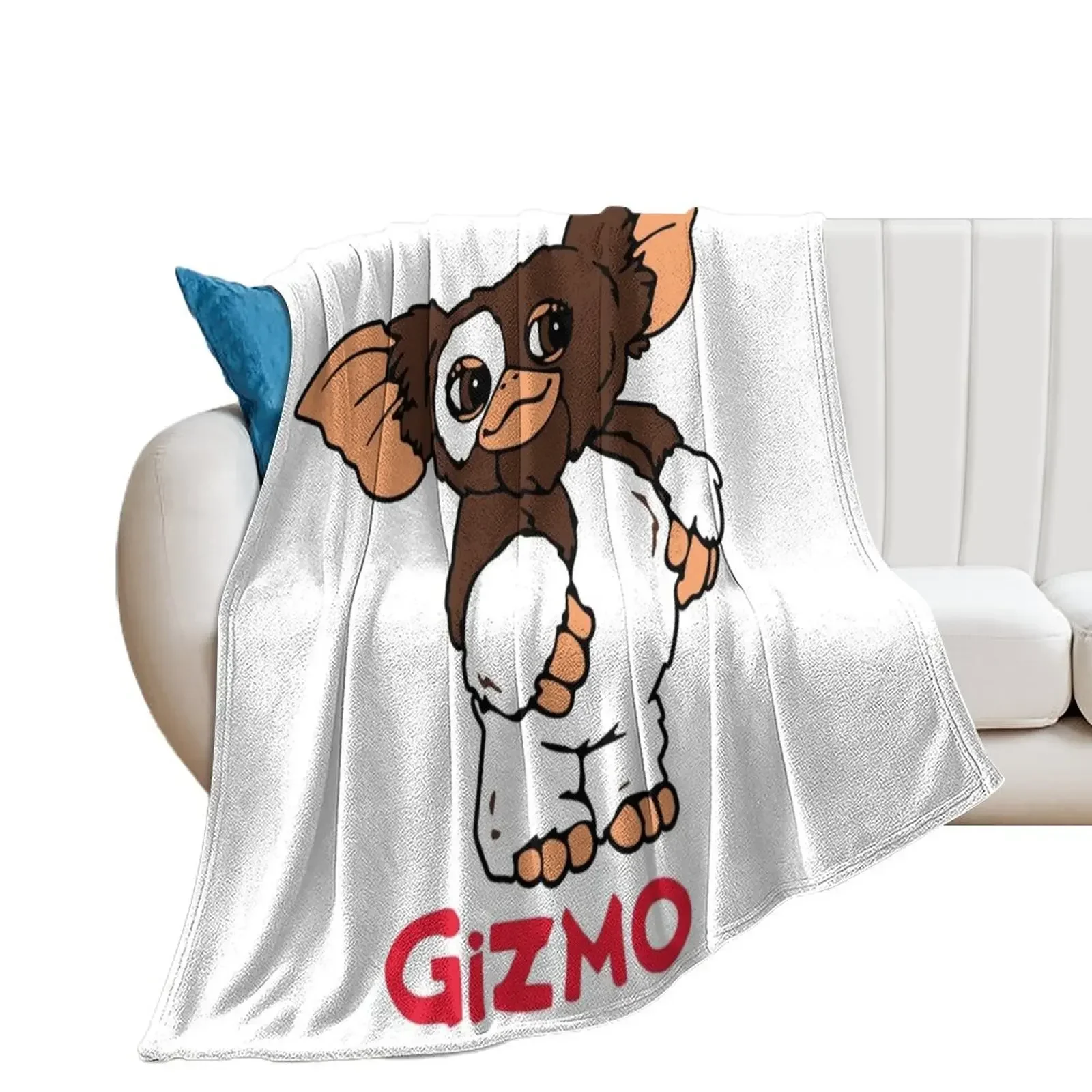 

gizmo Throw Blanket Large manga Blankets