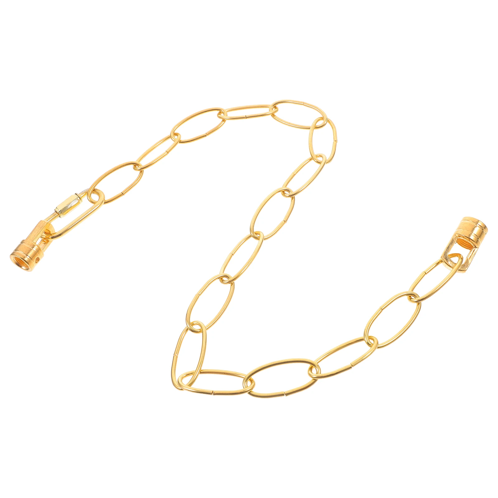 Plafoniera Pull Chain Antiruggine Durevole Lampada di illuminazione in metallo Apparecchio Decorativo Catene Ch Casa Finestra Porta Tenda Auto