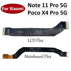 Display LCD Conecte Mainboard, Peças de Reposição de Cabo Flex, FPC Principal, Xiaomi Poco X4 Pro 5G, Redmi Note 11 Pro 5G