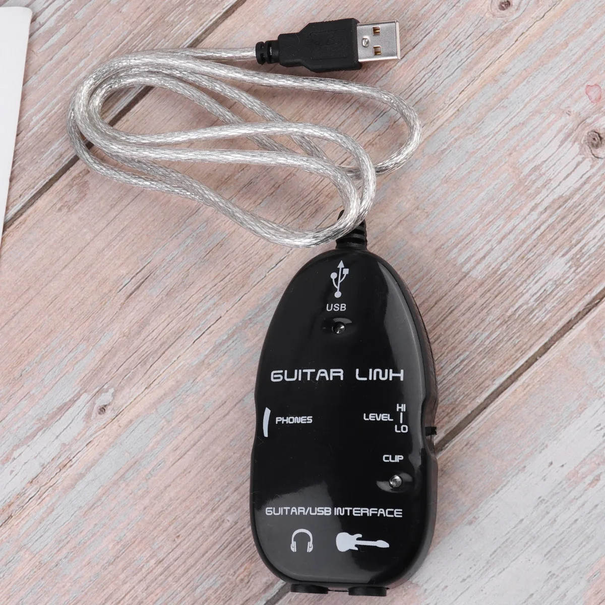 1Pcs Audio Cable for Guitar with Gold Plated Copper Transmission Shielding Noise Free Portable Instrument Connection