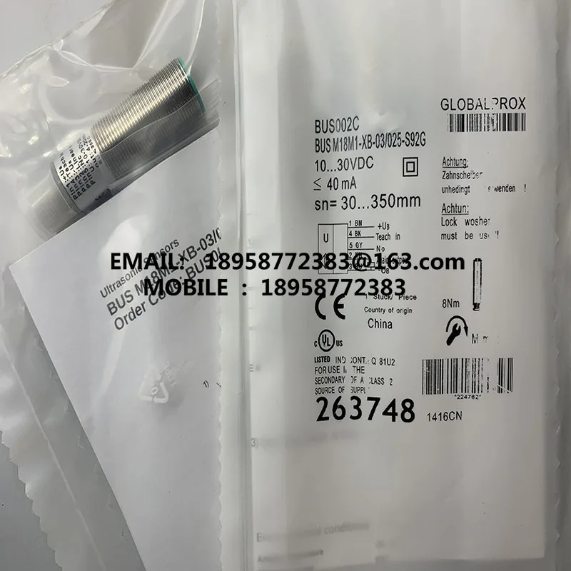 

sensor BUS007K BUS W18M1-GPXI-02/015-S92G-511