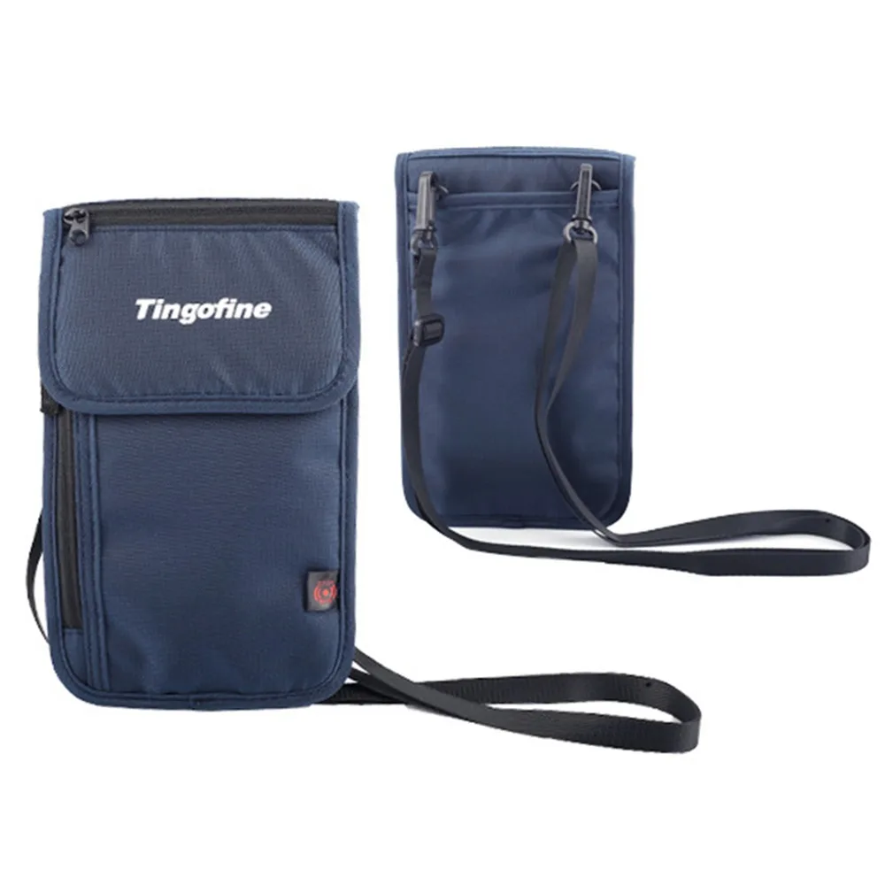 

Anti-Theft Travel Document Card Bag Waterproof Nylon Travel Neck Wallet Multi-Function Portable Family Passport Holder