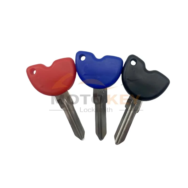 3Pcs Blank Key Motorcycle Replace Uncut Keys For Vespa Piaggio 3VTE Fly 125 200 250 300 GTV LXV150 GTV250 GTS GTS250 GTS300 Ie