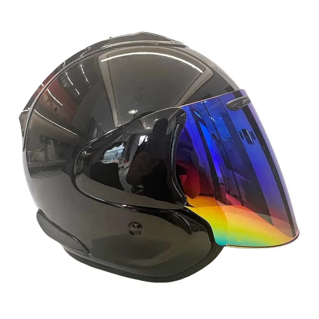 VZ-RAM Bright Black Open face Motorcycle Helmet Off-Road SZ-R VAS Downhill Racing Mountain Capacete Cross Casco