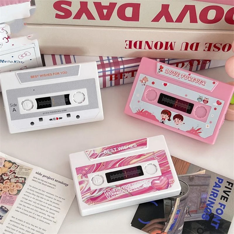Recording Voice Card Tape Greeting Card Recordable 300 Seconds DIY Recording MusicCard Valentine's Day Anniversary Birthday Gift