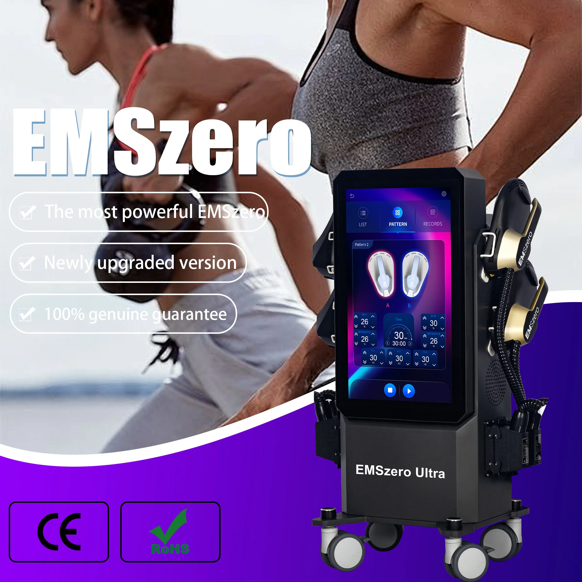 200Hz 6500W Emszero NEO Slimming Machine Ems RF Muscle stimulate body shaping Machine Fat Burning for Beauty Salon