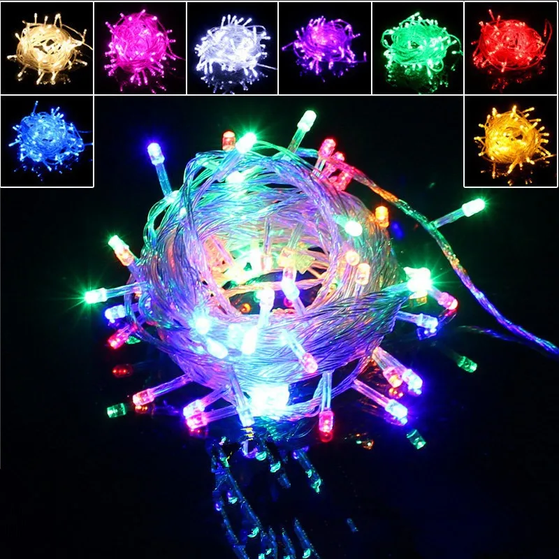 Guirxiété lumineuse LED ciel étoilé extérieur, décoration de Noël, nouveau