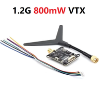 1.2GHz Adjustable FPV 800mW 1W 1.6W 2W VTX VRX for RCRacing DronesQuadcopters Dual Y Antenna Low Latency Long Range Transmission