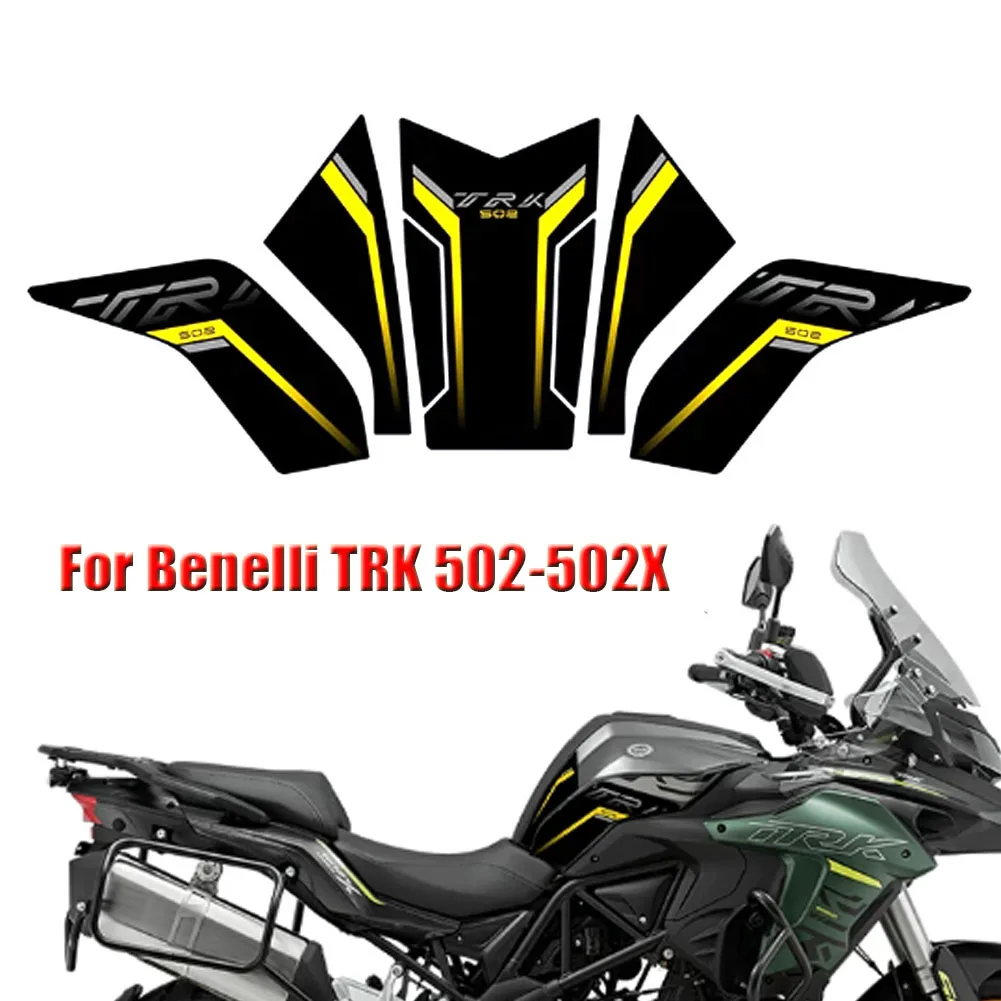 Motorcycle Fuel Tank Decal Modified Vehicle Decorate Protect stickers For Benelli TRK 502-502X 2023 Full sticker