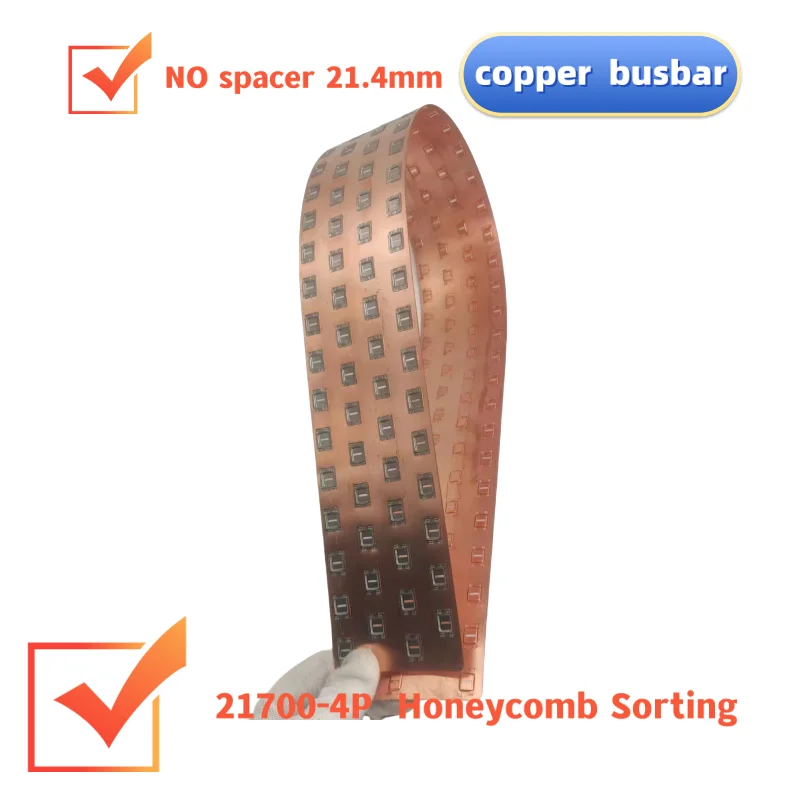 WELLGO 3PCS Copper-Nickel Alloy 21700 Copper-Nickel Stripe 18650 Cell Copper Busbar 1P 2P 3P 4P 0.3mm 200A 0.8M Free Combination