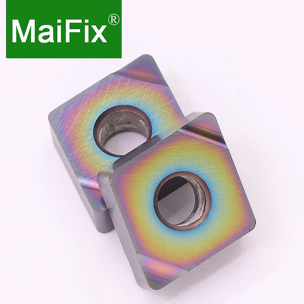 Maifix-Lame de tour CNC en acier inoxydable, inserts en carbure, 10 pièces, CNMG CNMG120sediCNMG120408 ZK50 ZC32S ZP19S ZM30