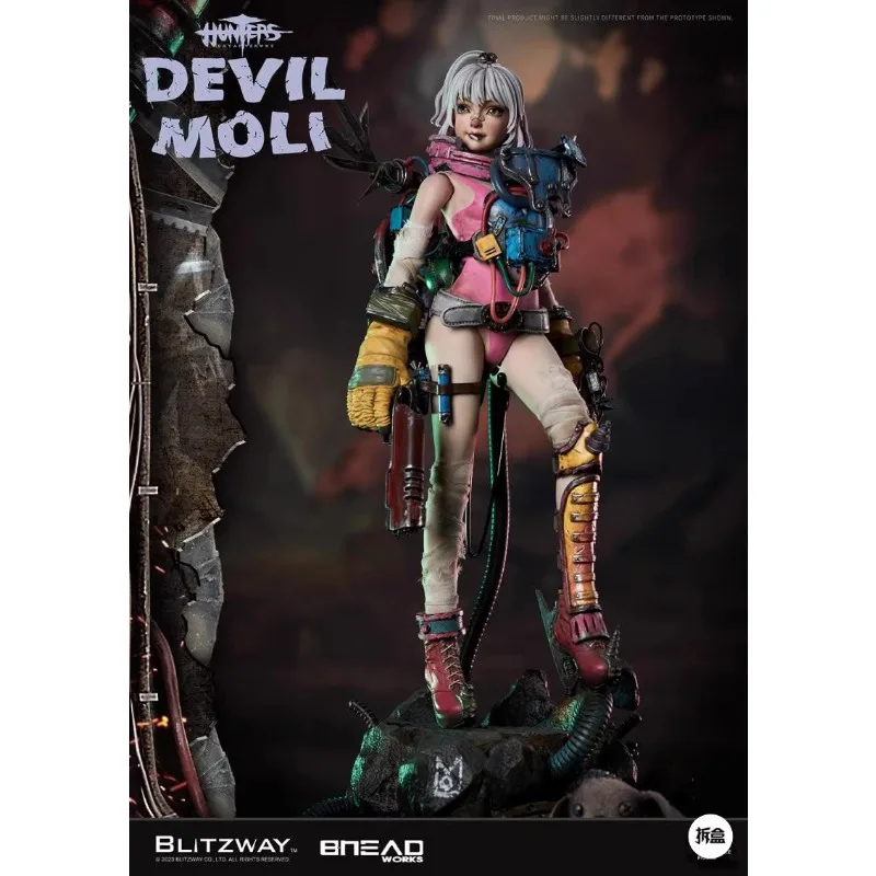 In Stock Original BLITZWAY BHEAD  DEVIL MOLI Advanced Collection Gift for Anime Character Models