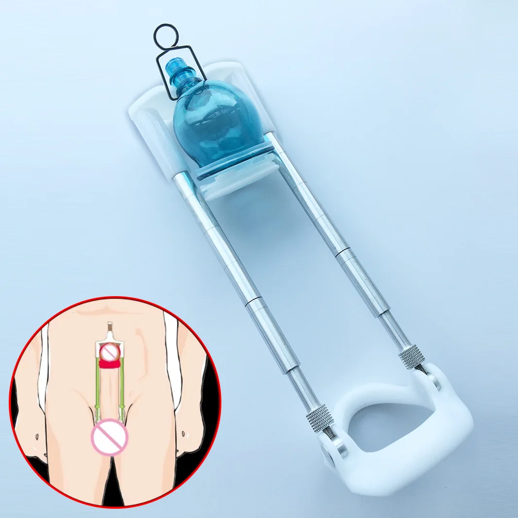 Newest Penis Enlargement System Exercise Hanger Device Cock Vacuum Pump For Pienis Stretcher Kit Man Enhancement Male Extender