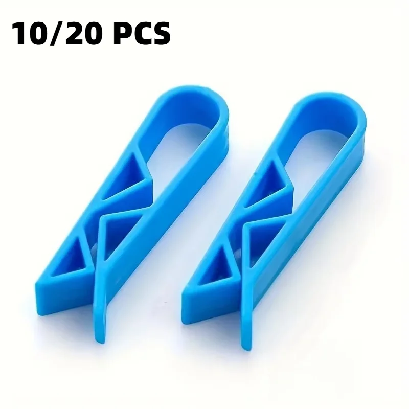 10/20PCS Innovative Trash Can Clips Non-Slip Garbage Bag Holder Durable Odor Lock Side Clips for Home Kitchen Office Waste Bin