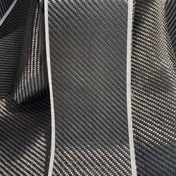 20cm Width Twill Weave 3K 200g Carbon Fiber Cloth for Repair Reinforcement Carbon Fiber Fabric